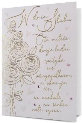 Pan Dragon Karnet B6 Ślub Hm-200-2082